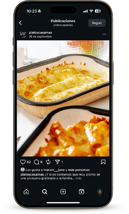 Instagram Casa Mas amb La Marató